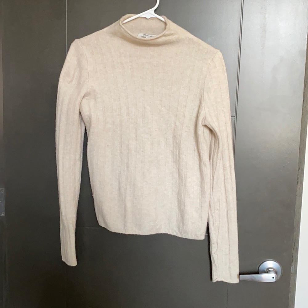 Madewell Small Cream Sweater